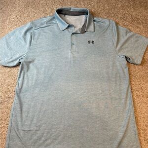 Under Armour Men's Light Blue Polo Shirt